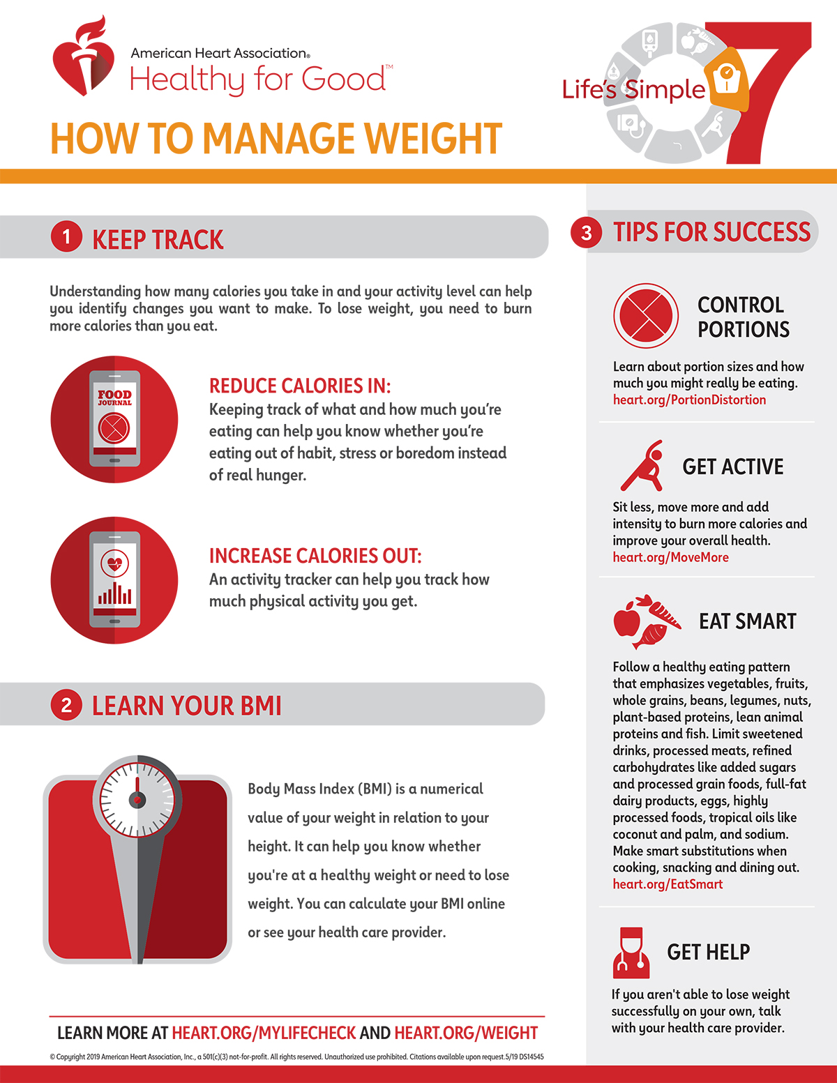 The Scope Blog Simple Tips to Manage Your Weight Tanner Health System